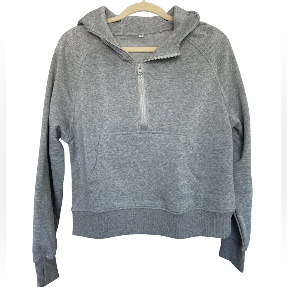 Half-Zip Hoodie Sweatshirt